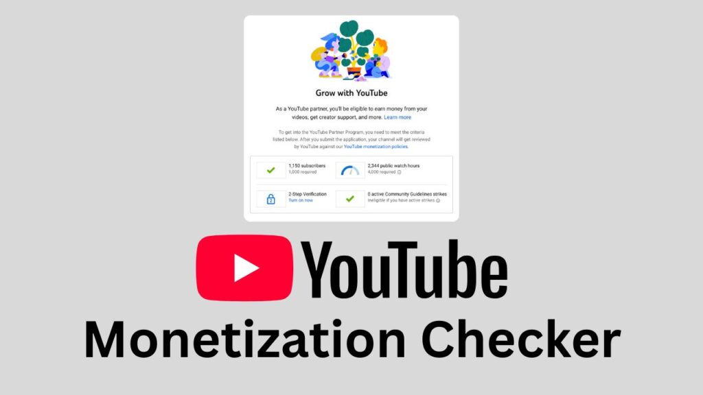 YouTube Monetization Checker free tool